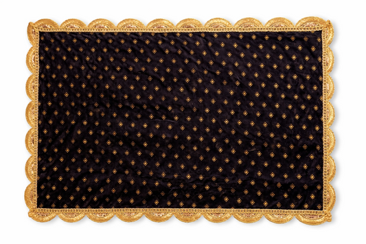 Black Chanderi Table Mats