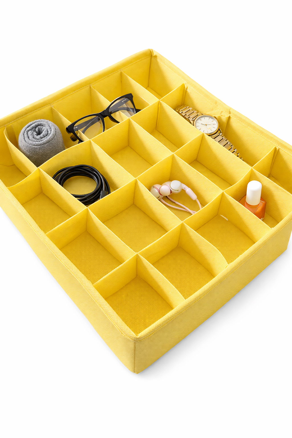 Set of 2 Socks cum Undergarment Organizer | 20 Compartments