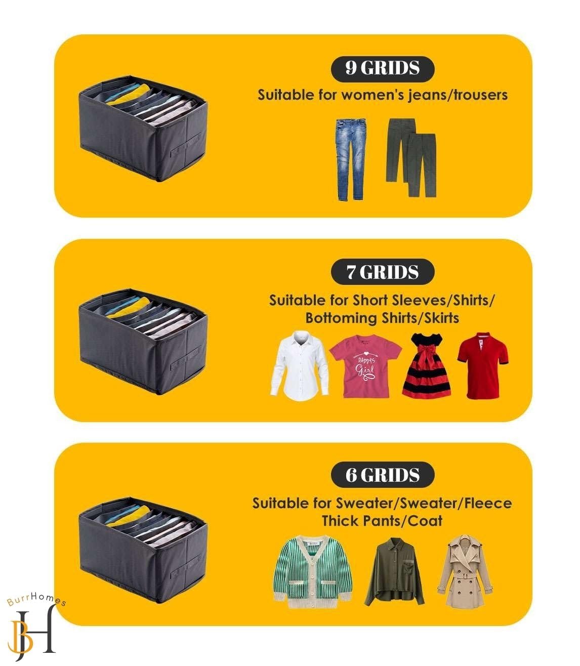 Garment Grid | Storage Organizer Box